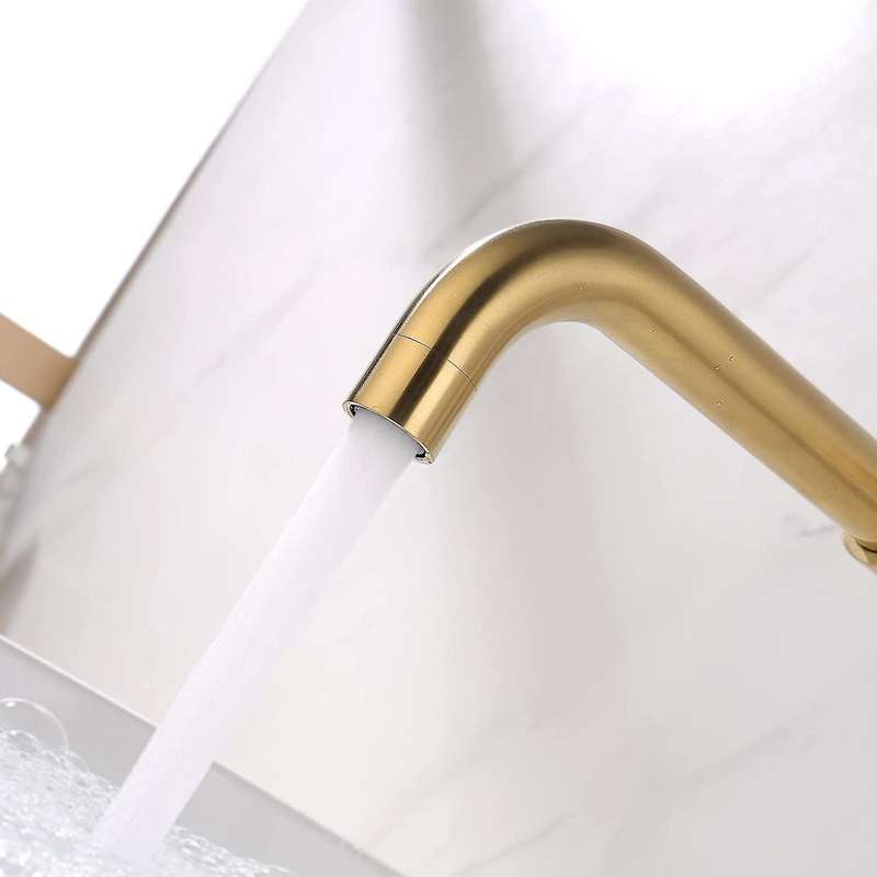 Brass Wall Mounted Sink Basin Basin Faucet Bathroom Cold Water Tap