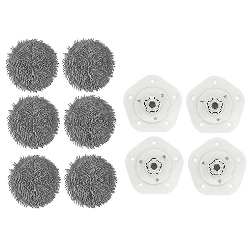 10pcs for Xiaomi Mijia Pro Stytj06zhm Detachable Mop Cloth Holder