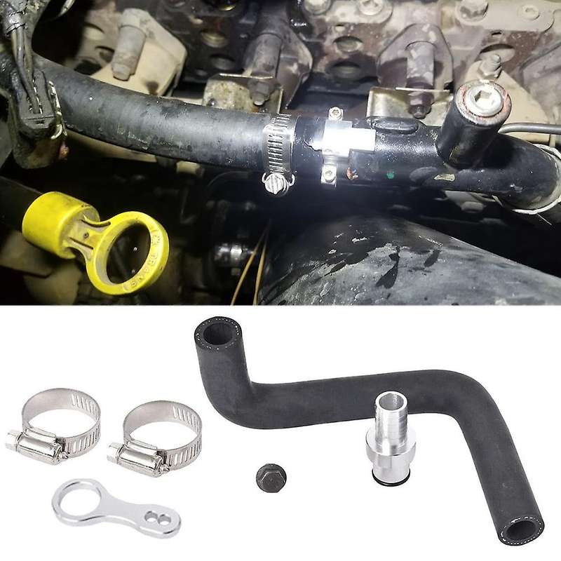 Coolant Bypass Hose Barb Adapter, for 2009-2019 Dodge Ram Cummins