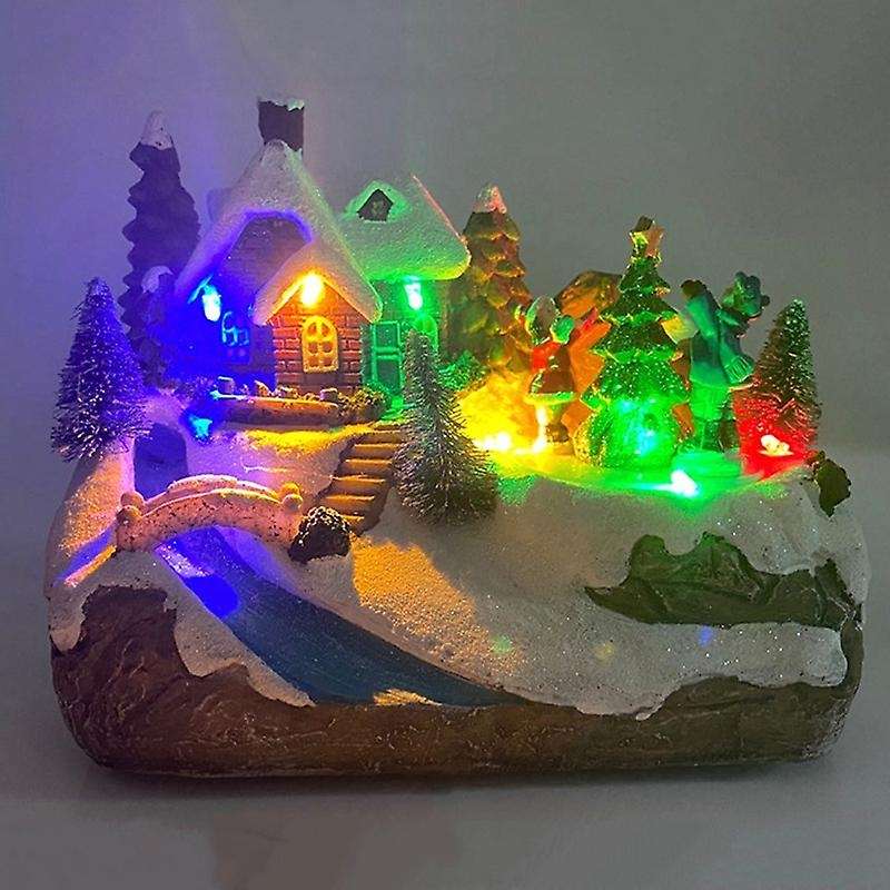 With Colorful Flashing Led Light Music Christmas Decoration Type A