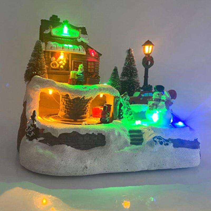 With Colorful Flashing Led Light Music Christmas Decoration Type A