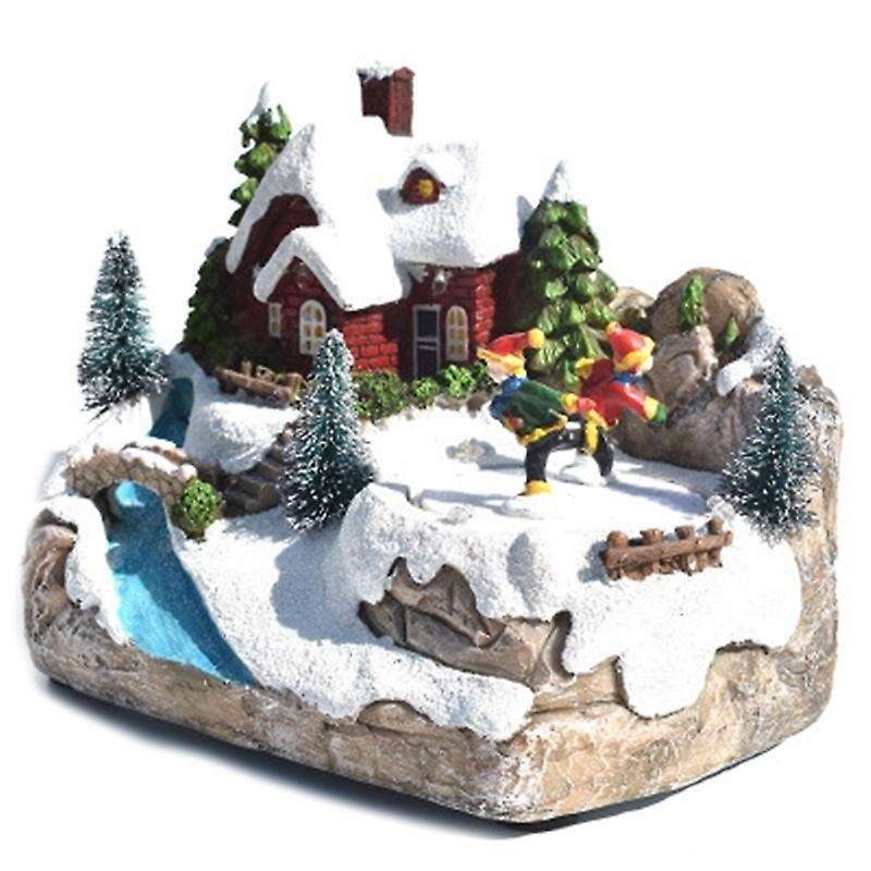 With Colorful Flashing Led Light Music Christmas Decoration Type A