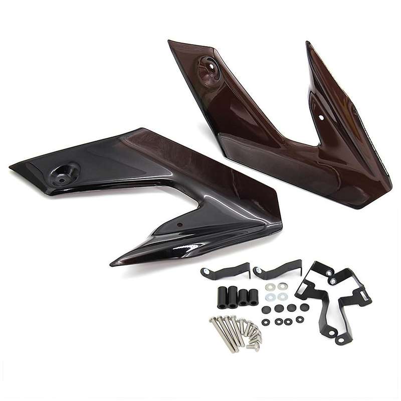 Motorcycle Side Windscreen Fairing Panel Frame Windshield For-bmw