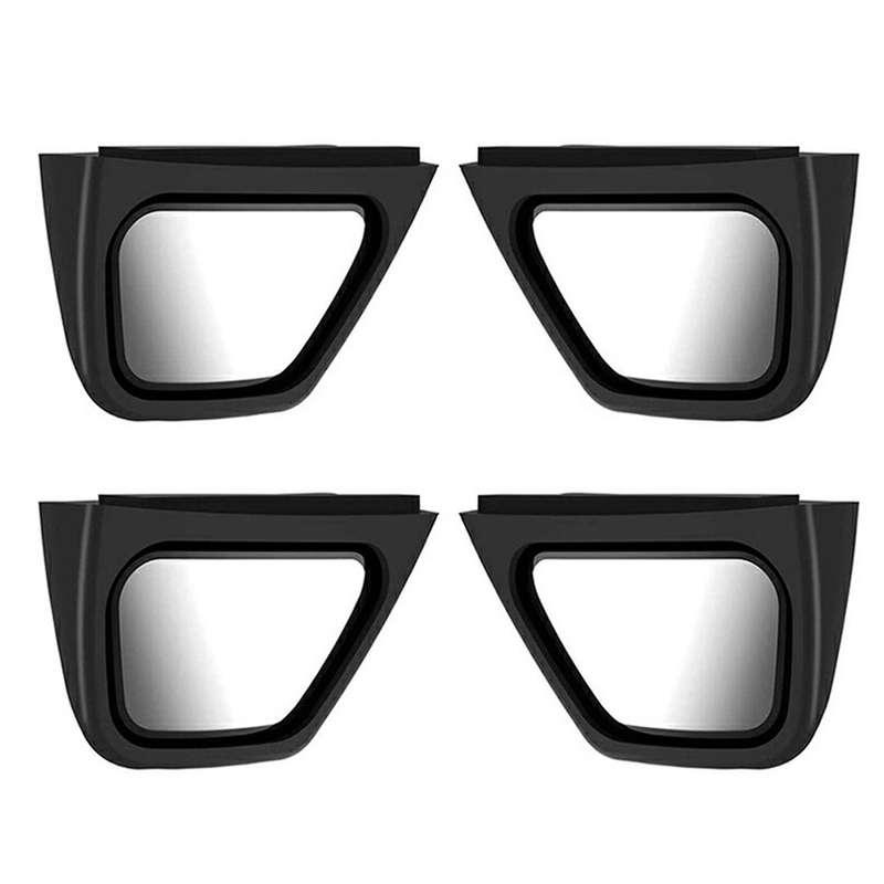 2x Car Blind Spot Assist Mirror Wide Angle Mirror Rearview Mirror