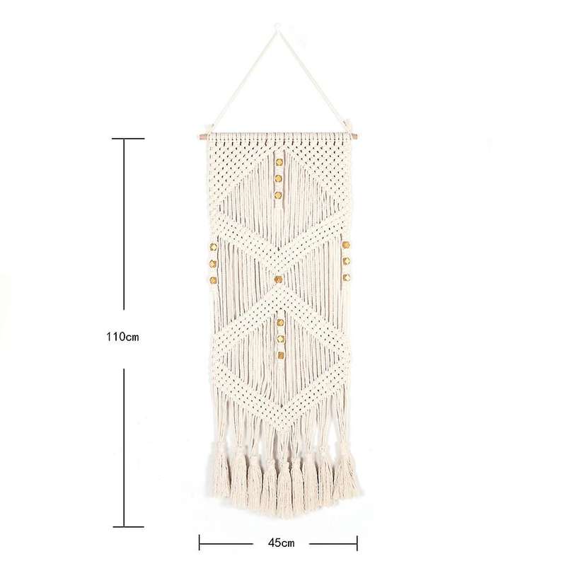 Macrame Wall Hanging Decor - for Apartment Dorm Room Decoration