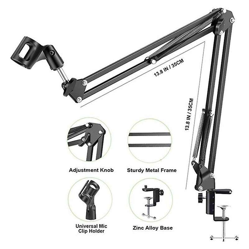 Microphone Stand Arm, for Blue Snowball and Most Other Mics, ,etc