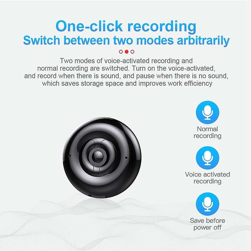 Q38 Voice Recorder Hd Noise Reduction Pendant Voice Recorder 16g