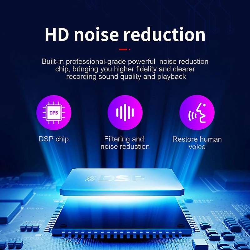 Q38 Voice Recorder Hd Noise Reduction Pendant Voice Recorder 16g