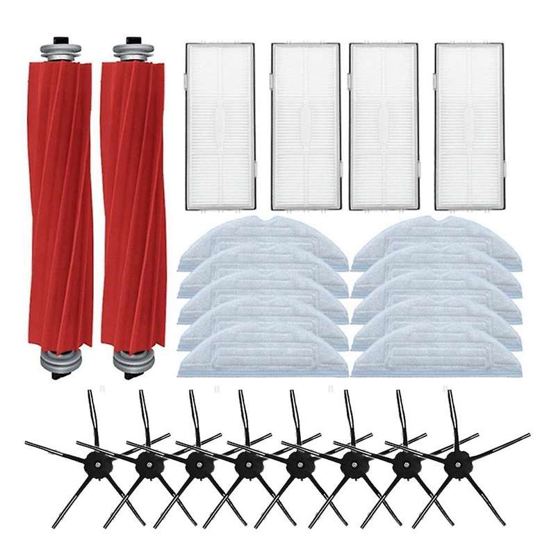 For Mi Roborock S7 Mop Cloth Hepa Filter Side Brush Detachable 1