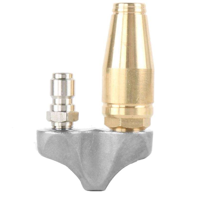 Cleaning Reverse Turbo Nozzle with 3/8 Inch Quick Connect Fitting
