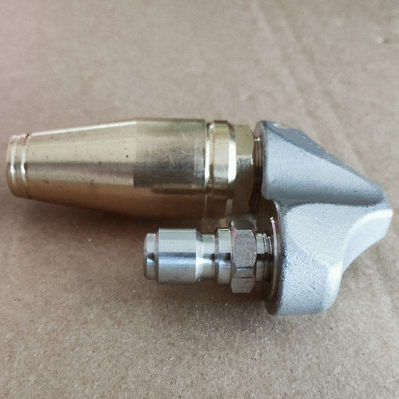 Cleaning Reverse Turbo Nozzle with 3/8 Inch Quick Connect Fitting