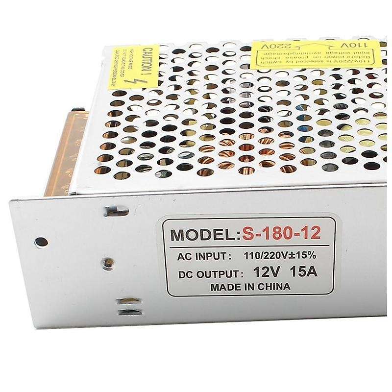 S-180-12 Led Strip Light Display Switch Power Supply Dc 12v 15a 180w