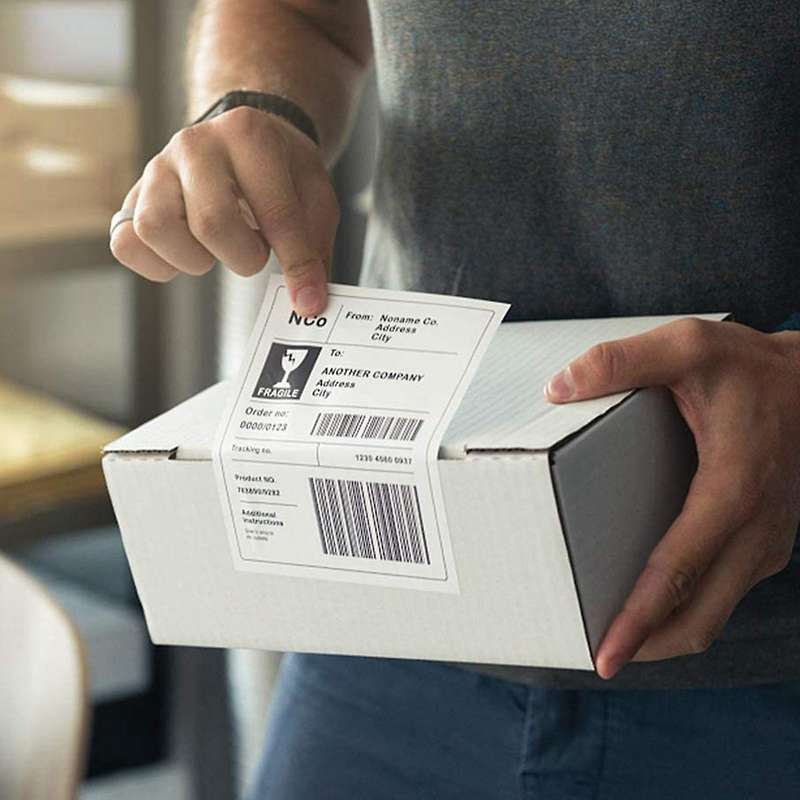 Compatible Thermal Labels for Dymo 1744907 (4x6 Inch) 4xl (2 Rolls)