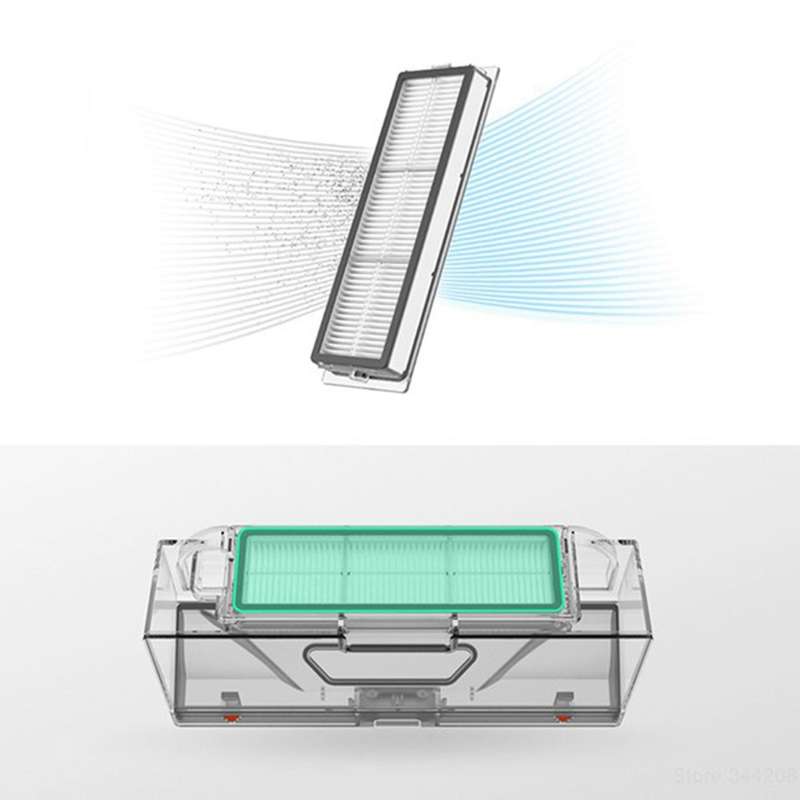 For Xiaomi Roborock Robot S50 Mop Cloths Filter Side Brush Roll Brush