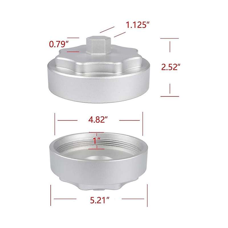 Fuel Filter Housing Cover for Ram 6.7l 2500 3500 4500 5500 2010-2019