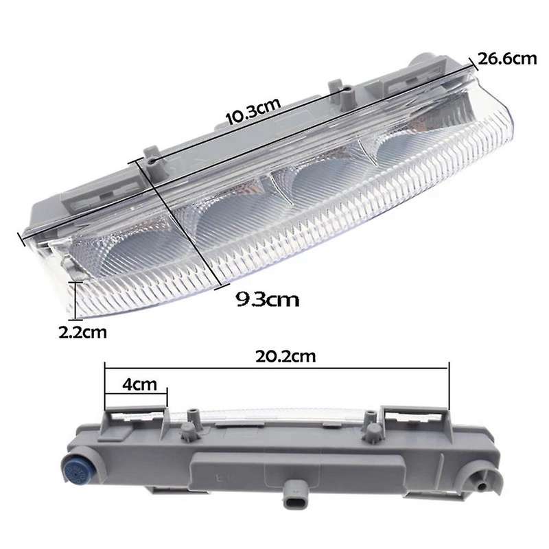 Car Front Led Drl Daytime Running Light Fog Lamp for Mercedes-benz