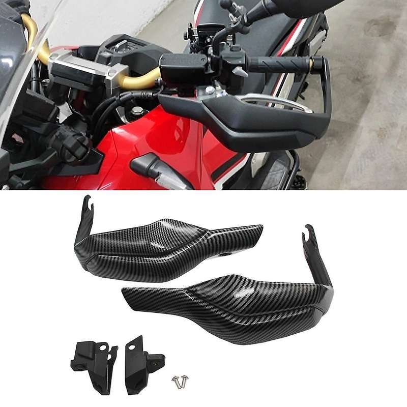 Motorcycle Hand Guard Handlebar Handguard Handle Protector Carbon
