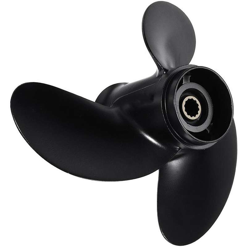 Propeller for Tohatsu Aluminum Alloy 3 Blades 12 Spline Tooth