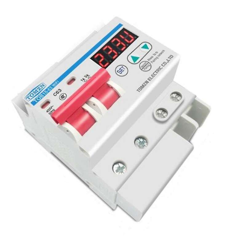 Wifi Circuit Breaker Switch By Ewelink with Voltage Current Lcd
