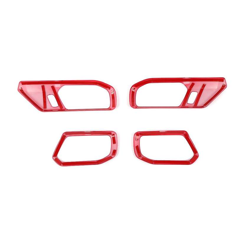 Door Inner Handle Cover Stickers for Ford Bronco 21-22,red