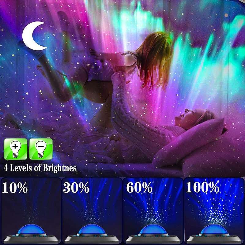 Aurora Projector Star Projector with Led Galaxy for Room Decor