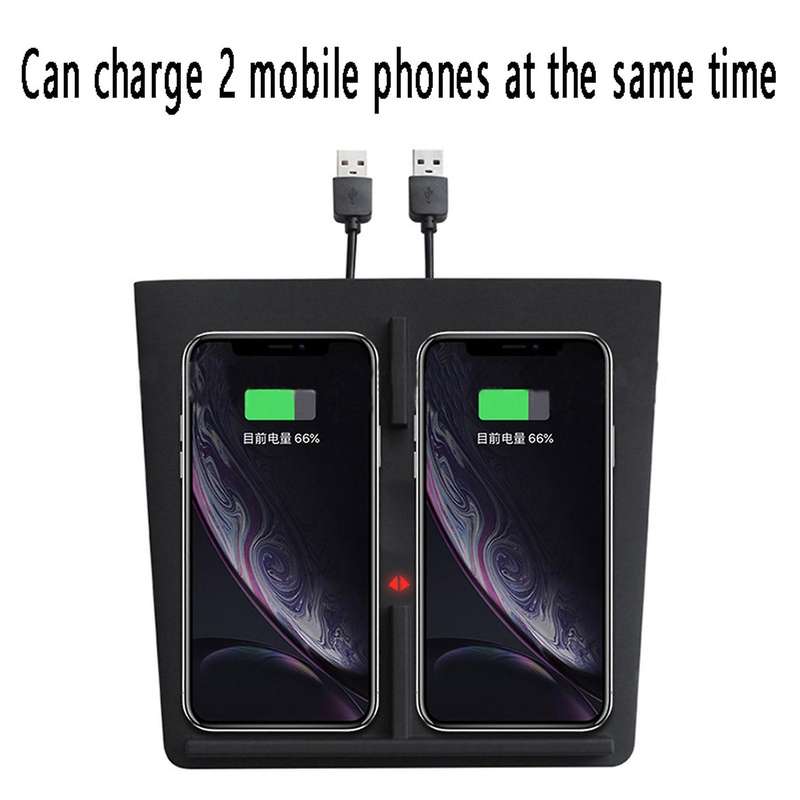 Black Wireless Charger Usb Port