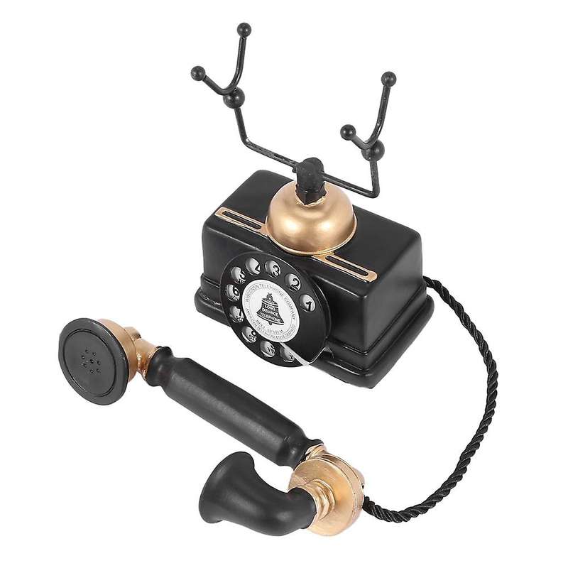 Industrial Retro Rotary Phone Model Decoration Shoot Props