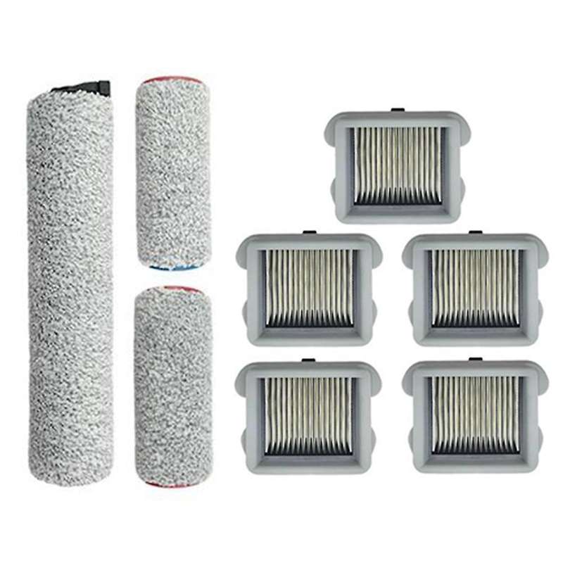 8pcs/set Filter Roller Brush Kit for Roborock U10 Sweeping Machine