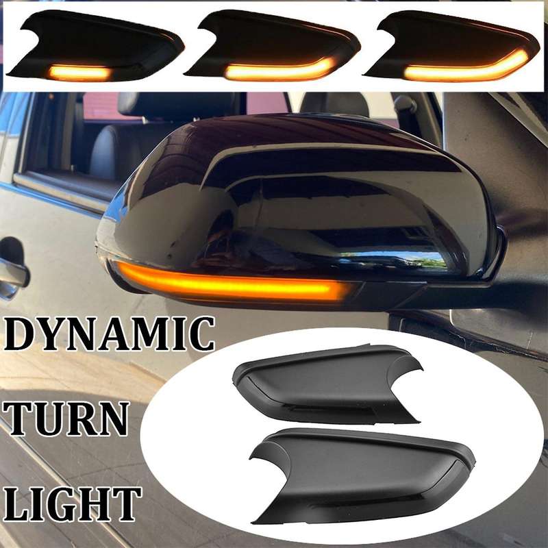 Led Rearview Mirror Indicator Blinker Light for Mk4 9n 2005-2009