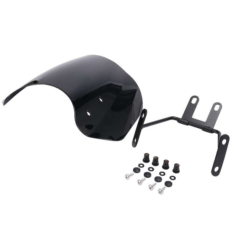Motorcycle Windshield for Honda Rebel Cmx 500 300 (black)