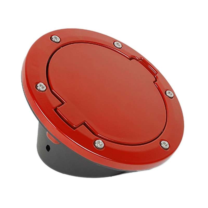 Fuel Door Gas Tank Cover Fuel Tank Cap for Jeep Wrangler Tj