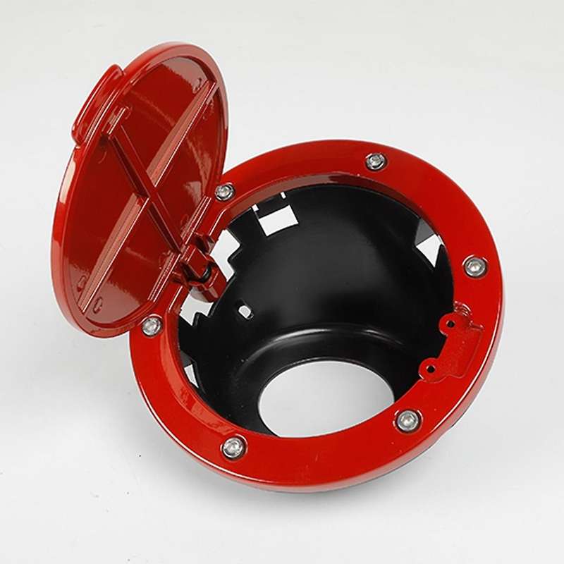 Fuel Door Gas Tank Cover Fuel Tank Cap for Jeep Wrangler Tj