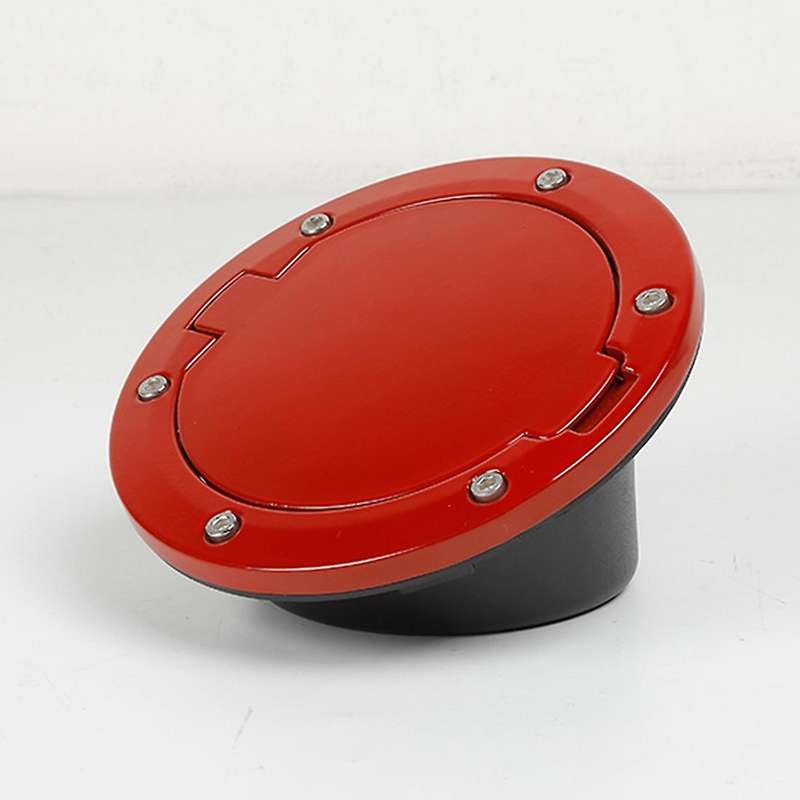 Fuel Door Gas Tank Cover Fuel Tank Cap for Jeep Wrangler Tj