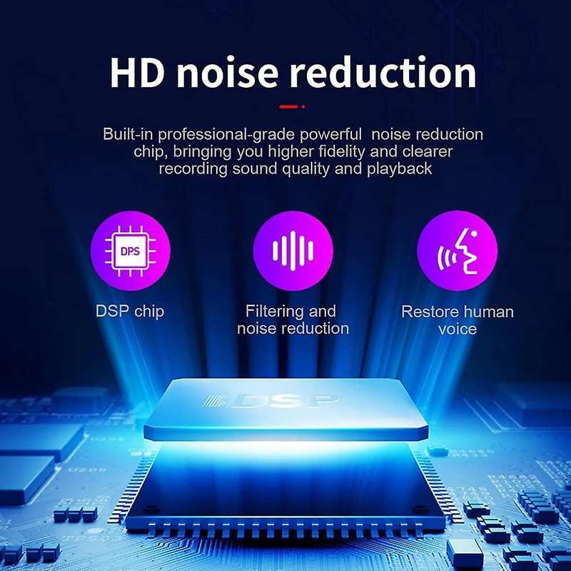 Adsorption Intelligent Voice Control Portable Voice Recorder 16g
