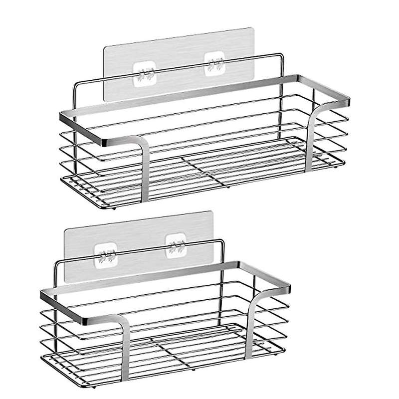 2pcs Shower Baskets Shelf Organizer for Kitchen Bathroom Organizer