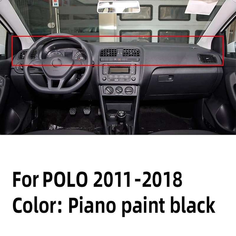 Car Glossy Black Front Dashboard Ac Air Vent