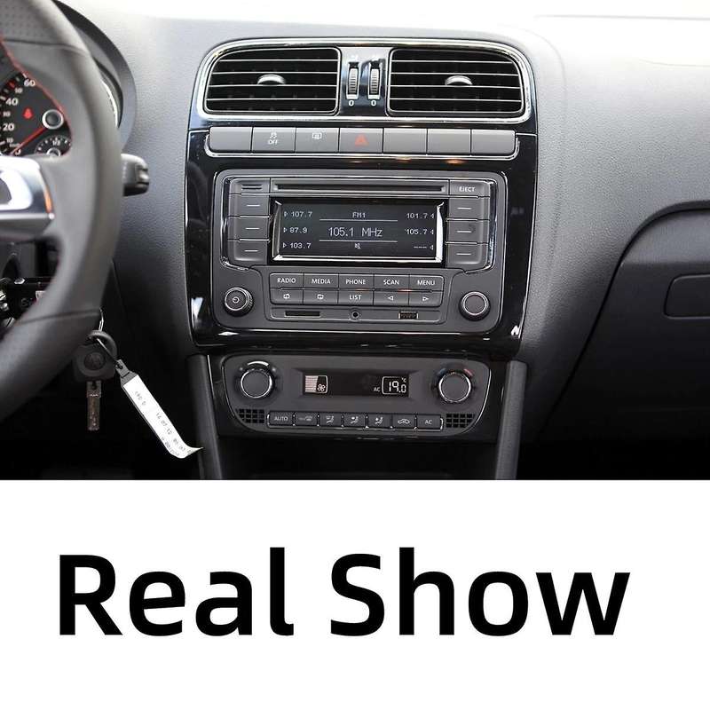 Car Glossy Black Front Dashboard Ac Air Vent
