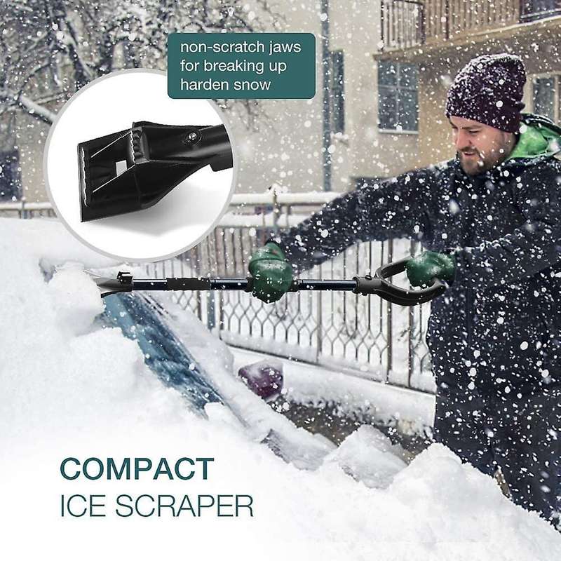3-in-1 Snow Shovel Collapsible Snow Shovel Set for Car Truck Camping