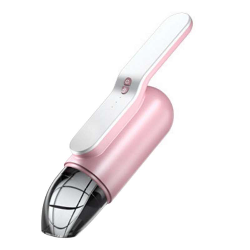 13000 Pa Car Vacuum Wireless Mini Cordless Vacuum Cleaner Pink