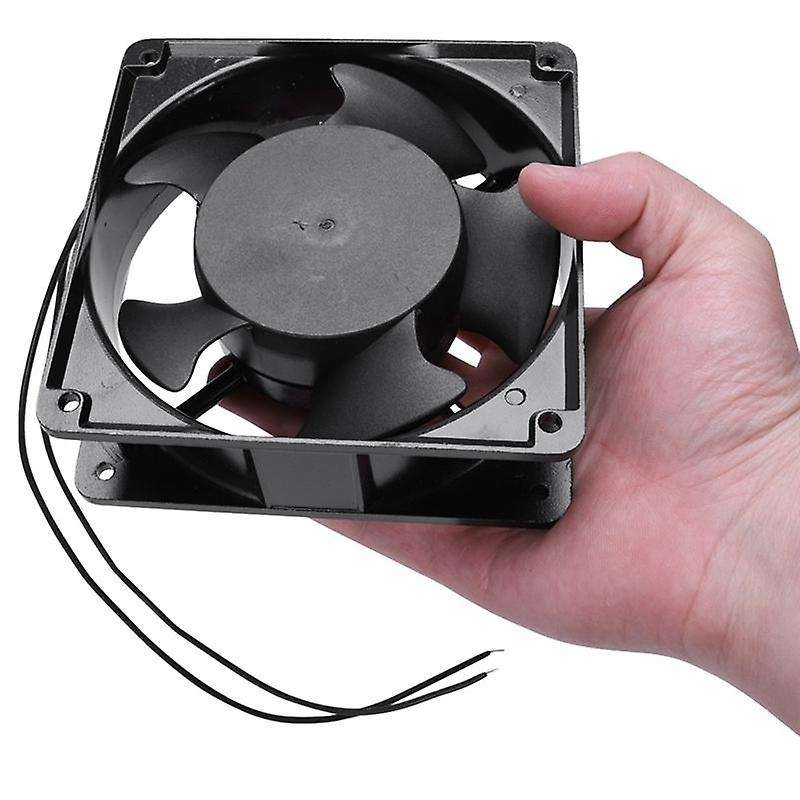 3pcs 120x120x38mm 5 Blades Axial Flow Cooling Fan Ac 220/240v 0.14a