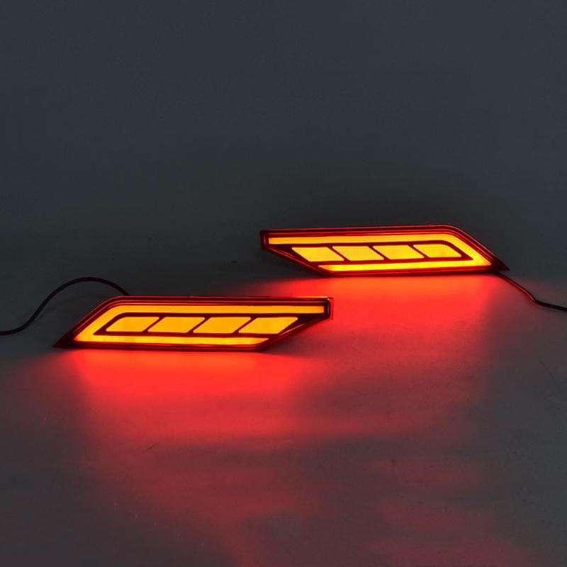 1 Pair Led Rear Fog Lamp for Mitsubishi Pajero Montero Sport 18-2020