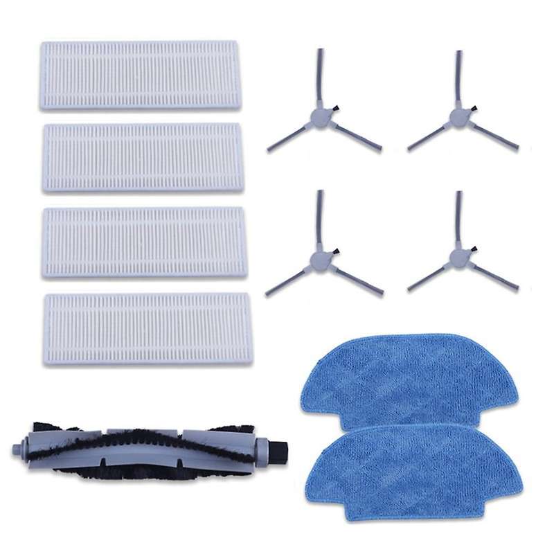 Hepa Filter Main Brush Side Brush Rags for Liectrou Zk901 Robotic