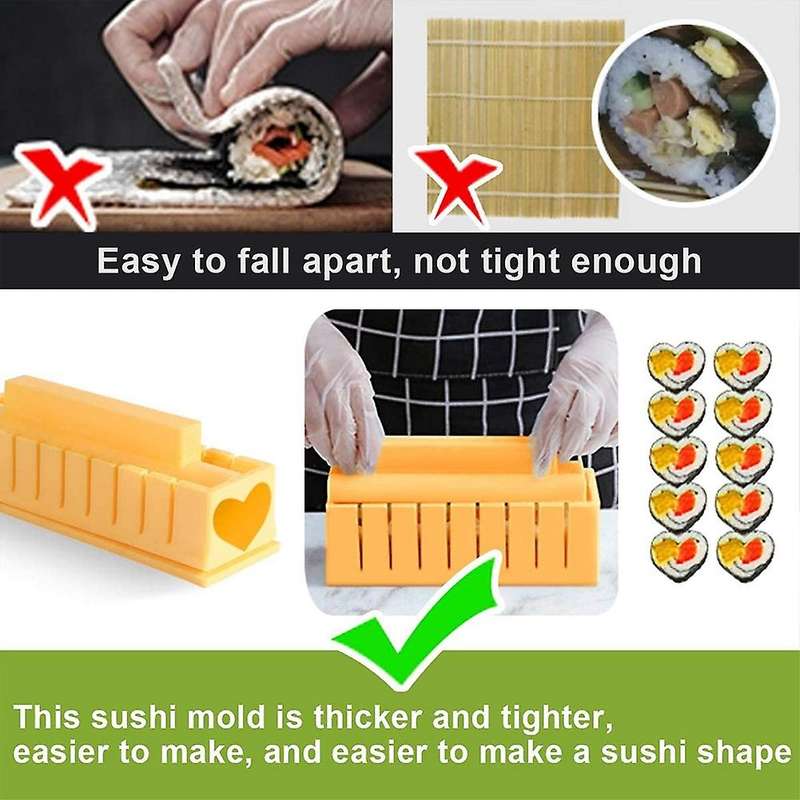 Sushi Maker Diy Sushi Maker Tool, Molds for Making Sushi Rice Roll