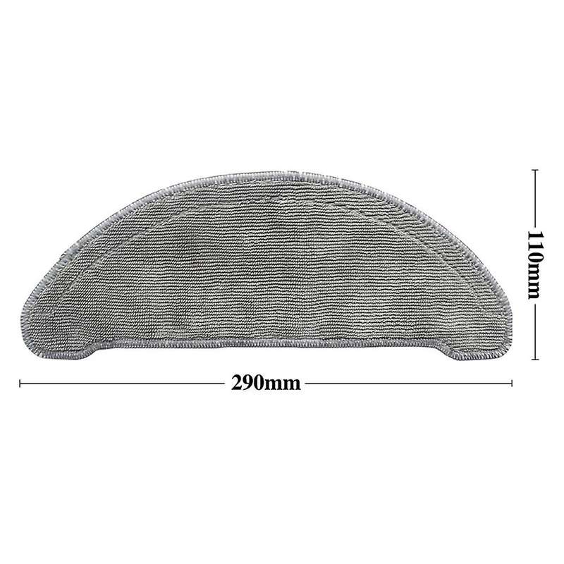 17pcs Main Brush Mop Cloth Hepa Filter Side Brush Dust Bag Parts