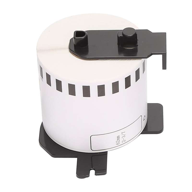 4pack for Brother Dk-22205 Printer Labels 62mm Roll+spool for Ql-560