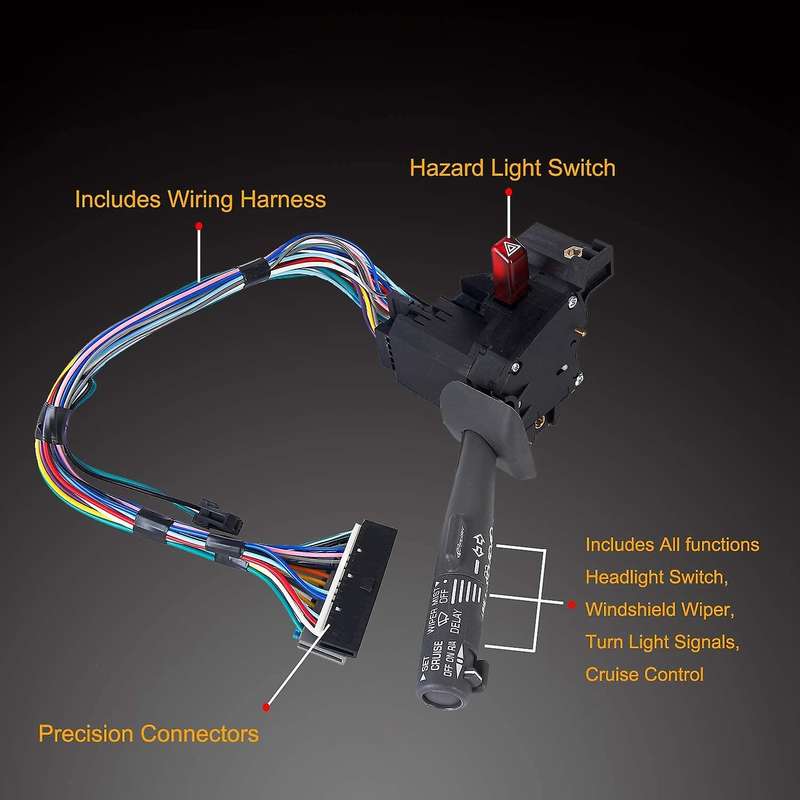 Multi-function Combination Switch for Chevy 2330814 26100985