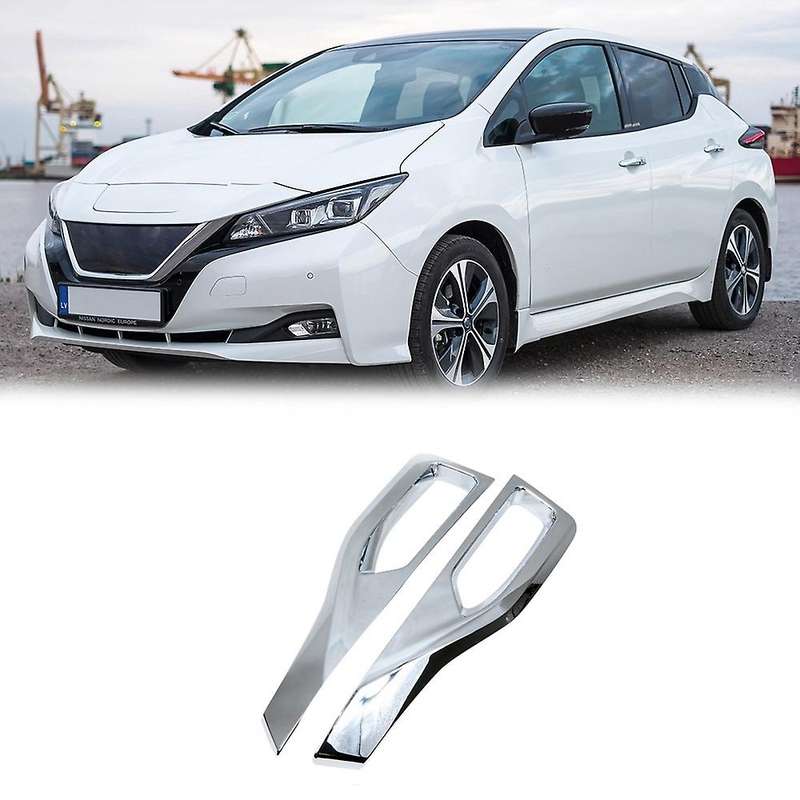 For Nissan Leaf Ze1 2018-2022 Chrome Front Fog Light Lamp Cover