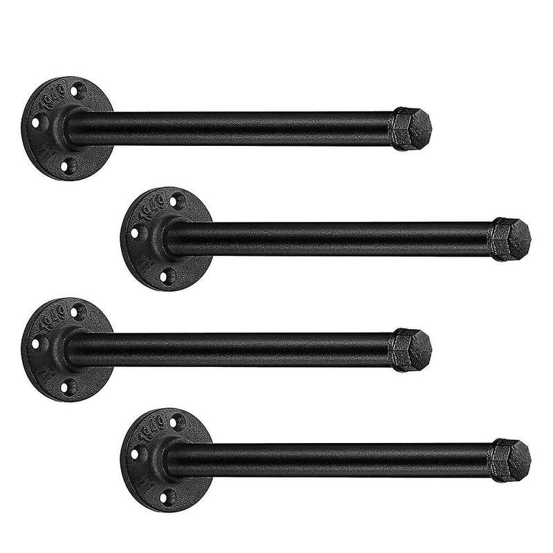4 Pack 8 Inch Heavy Duty Floating Shelf for Floating Wood Shelves