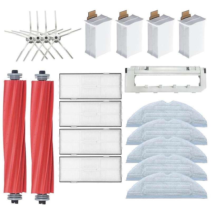 Main Side Brush Mop Rag Hepa Filter Dust Bag Brush Cover for Xiaomi