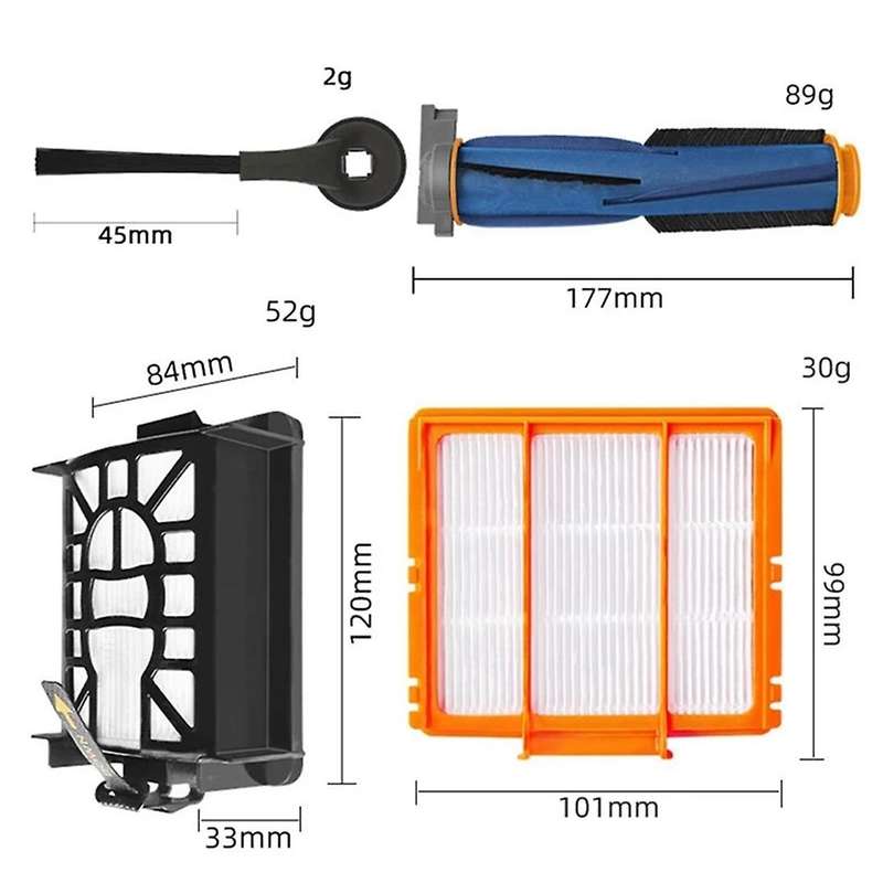 1set Replacement Parts for Shark Ai Av2501s Av2501ae Rv2502ae